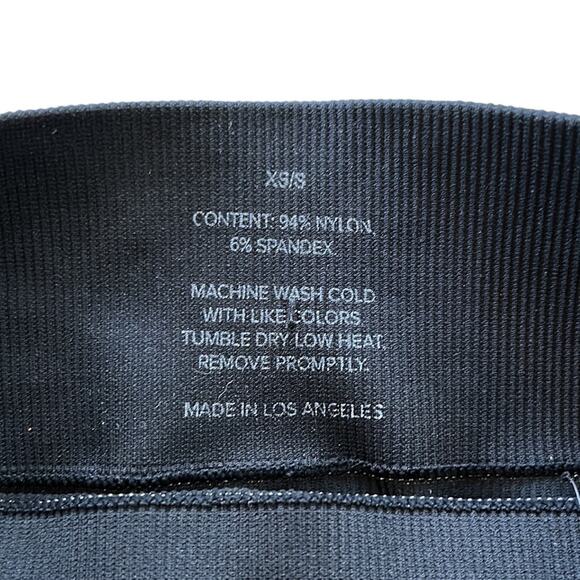 Ren Seamless Leggings Alexis Ren Workout Black Fitness Influencer XS/S - Picture 4 of 6